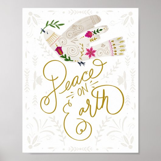 Weltfrieden Poster (Vorne)