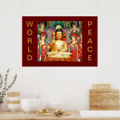WELTFRIEDEN POSTER (Küche)