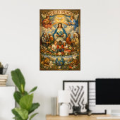 WELTFRIEDEN POSTER (Heimbüro)