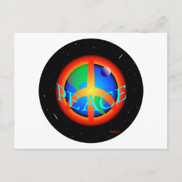 WELTFRIEDEN POSTKARTE