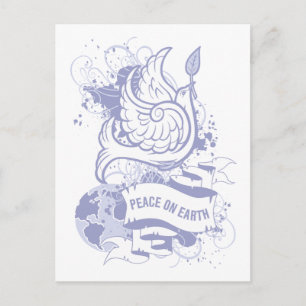Weltfrieden Postkarte