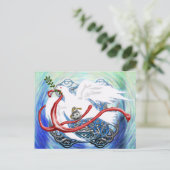 Weltfrieden Postkarte (Stehend Vorderseite)