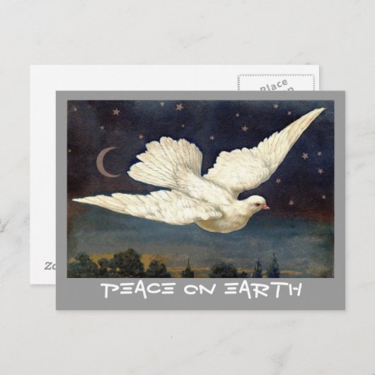 "Weltfrieden" Postkarte (Vorne/Hinten)