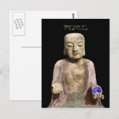 Weltfrieden Postkarte (Vorne/Hinten)