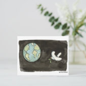 Weltfrieden Postkarte (Stehend Vorderseite)