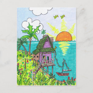 Weltfrieden Postkarte