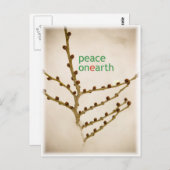 Weltfrieden Postkarte (Vorne/Hinten)