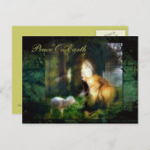 Weltfrieden Postkarte (Vorne/Hinten)