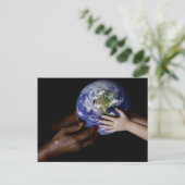 Weltfrieden Postkarte (Stehend Vorderseite)