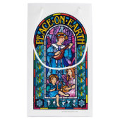 Weltfrieden Pre-Raphaelite kleine Geschenktasche Kleine Geschenktüte (Rückseite)