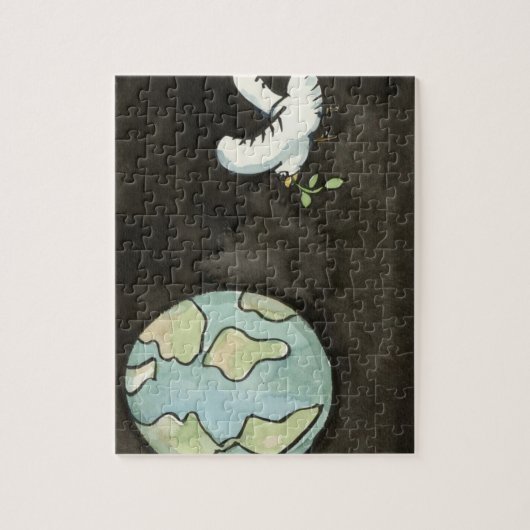 Weltfrieden Puzzle (Vertikal)