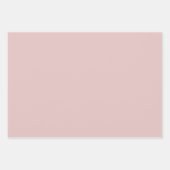 Weltfrieden Rabbit in Blume Weihnachts-Wrappin Geschenkpapier Set (Vorderseite 2)