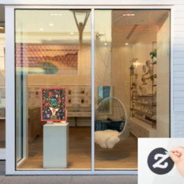 Weltfrieden Reindee! "Inspirivity"-Fensterheber Fensteraufkleber