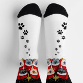 WELTFRIEDEN Rough Chow Crew Socken (Oben)