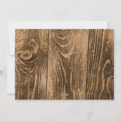 Weltfrieden | Rustische Typografie zu Weihnachten (Rückseite)