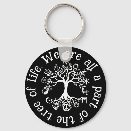 Weltfrieden Schlüsselanhänger (Vorderseite)