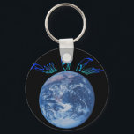 Weltfrieden Schlüsselanhänger<br><div class="desc">Der Weltfrieden der Welt für 2010</div>