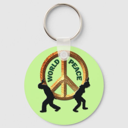 WELTFRIEDEN SCHLÜSSELANHÄNGER (Vorderseite)