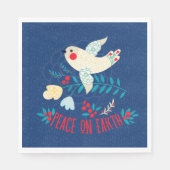 Weltfrieden Serviette (Vorderseite)