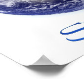 Weltfrieden Shalom Poster (Ecke)