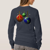 Weltfrieden-Shirt T-Shirt (Rückseite)