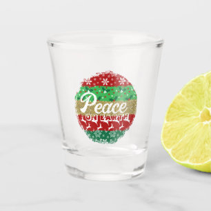 Weltfrieden Shootglas - Individuelle Urlaubsmeldun Schnapsglas