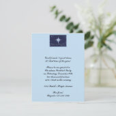 Weltfrieden Star of Light Einladung (Stehend Vorderseite)