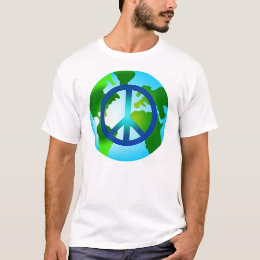 Weltfrieden T-Shirt (Vorderseite)