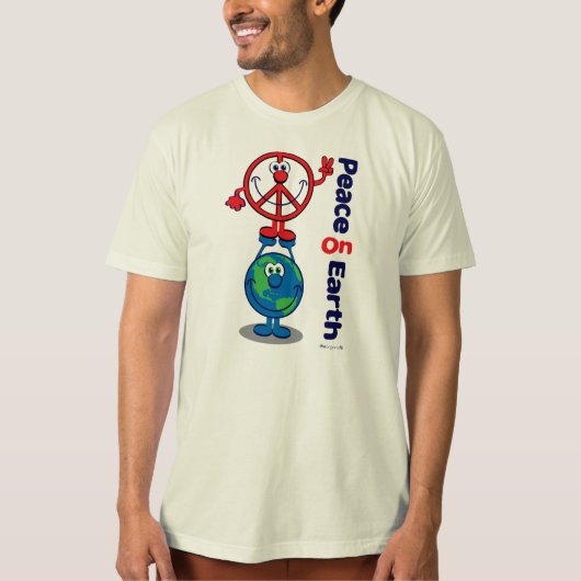 Weltfrieden T-Shirt (Vorderseite)