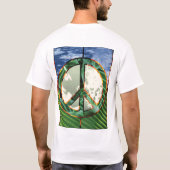 Weltfrieden T-Shirt (Rückseite)