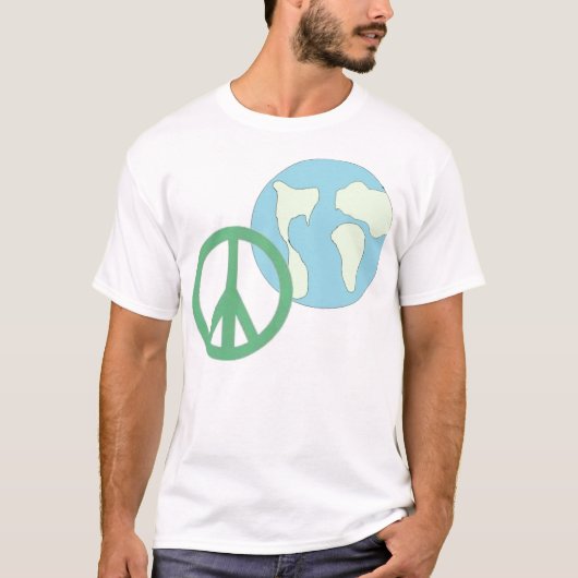 Weltfrieden T-Shirt (Vorderseite)