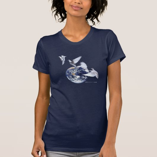 Weltfrieden T-Shirt (Vorderseite)