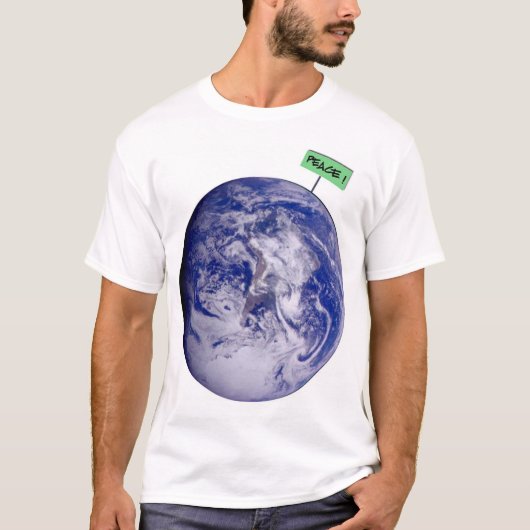 Weltfrieden T-Shirt (Vorderseite)