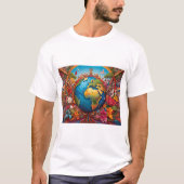 WELTFRIEDEN T-Shirt (Vorderseite)