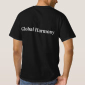 Weltfrieden T-Shirt (Rückseite)