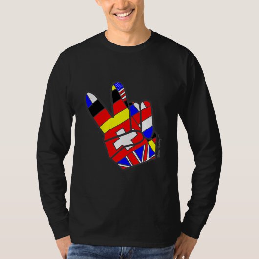 Weltfrieden T-Shirt (Vorderseite)