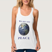 Weltfrieden Tank Top (Vorderseite)