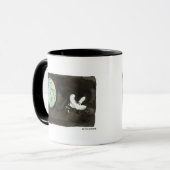 Weltfrieden Tasse (Vorderseite Links)