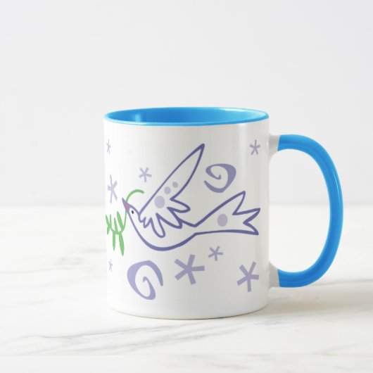 Weltfrieden Tasse (Rechts)