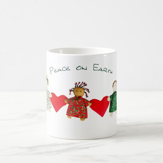 Weltfrieden-Tasse Kaffeetasse (Mittel)