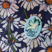 Weltfrieden taub der Hoffnung friedliche Kunst Keramik Ornament