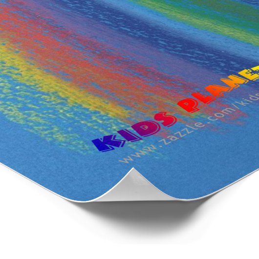 Weltfrieden | Tauben Poster (Ecke)