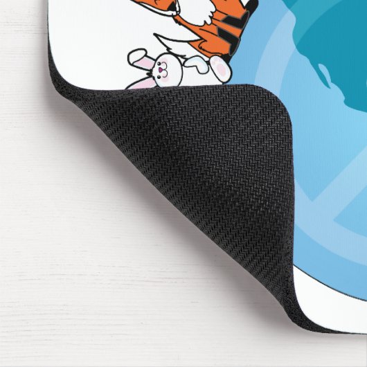 Weltfrieden-Tiere Mousepad (Ecke)