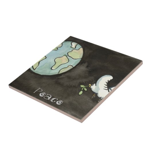 Weltfrieden Tile Fliese (Seite)