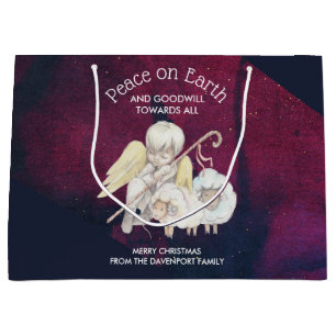 Weltfrieden und guter Wille zum allumfassenden Hir Große Geschenktüte