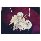 Weltfrieden und guter Wille zum allumfassenden Hir Große Geschenktüte (Rückseite)