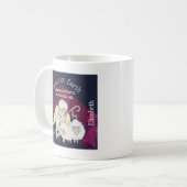 Weltfrieden und guter Wille zum allumfassenden Hir Kaffeetasse (Vorderseite Links)