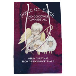 Weltfrieden und guter Wille zum allumfassenden Hir Mittlere Geschenktüte