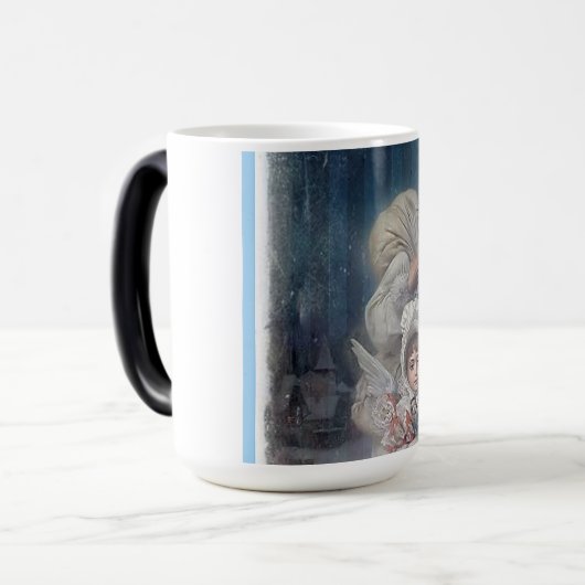 Weltfrieden Verwandlungstasse (Vorderseite Links)