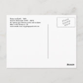 Weltfrieden von Sascha Schneider Postkarte (Rückseite)